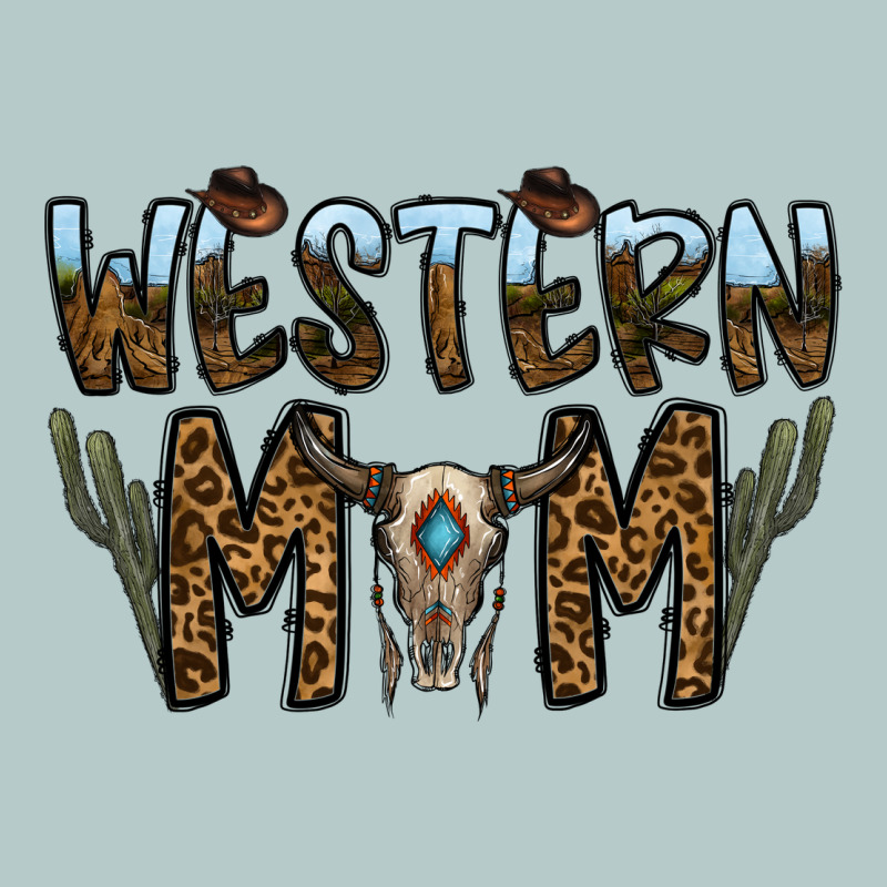 Western Mom Heavy Core Tee by CowhideDigitalArt | Teevron