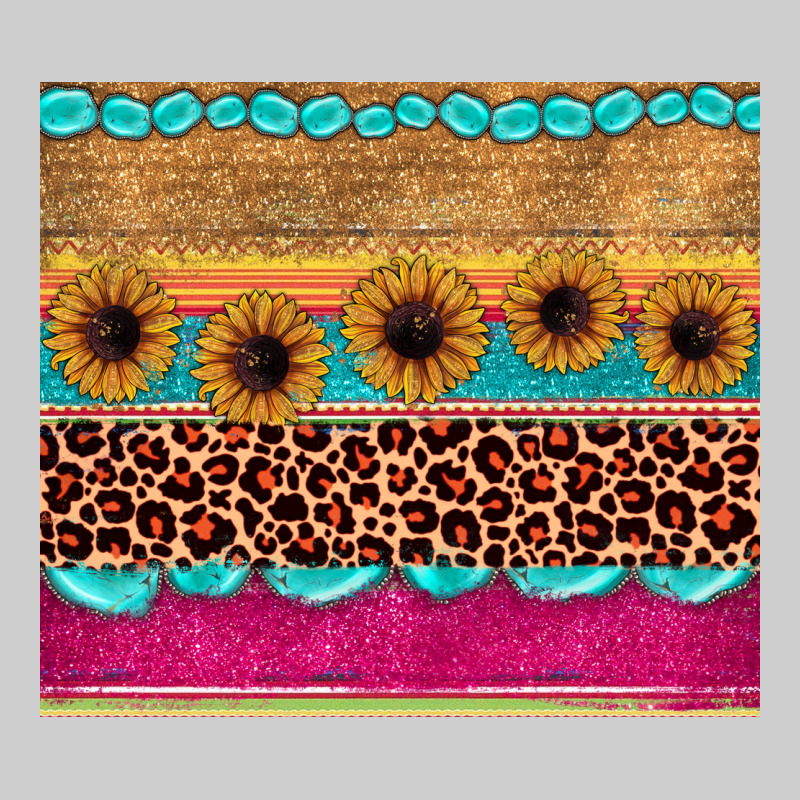 Leopard Sunflower Gemstone Premium Tee by JahusDesignShop | Teevron