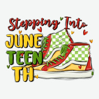 Stepping Into Juneteenth Urban Heavy Tee | Teevron