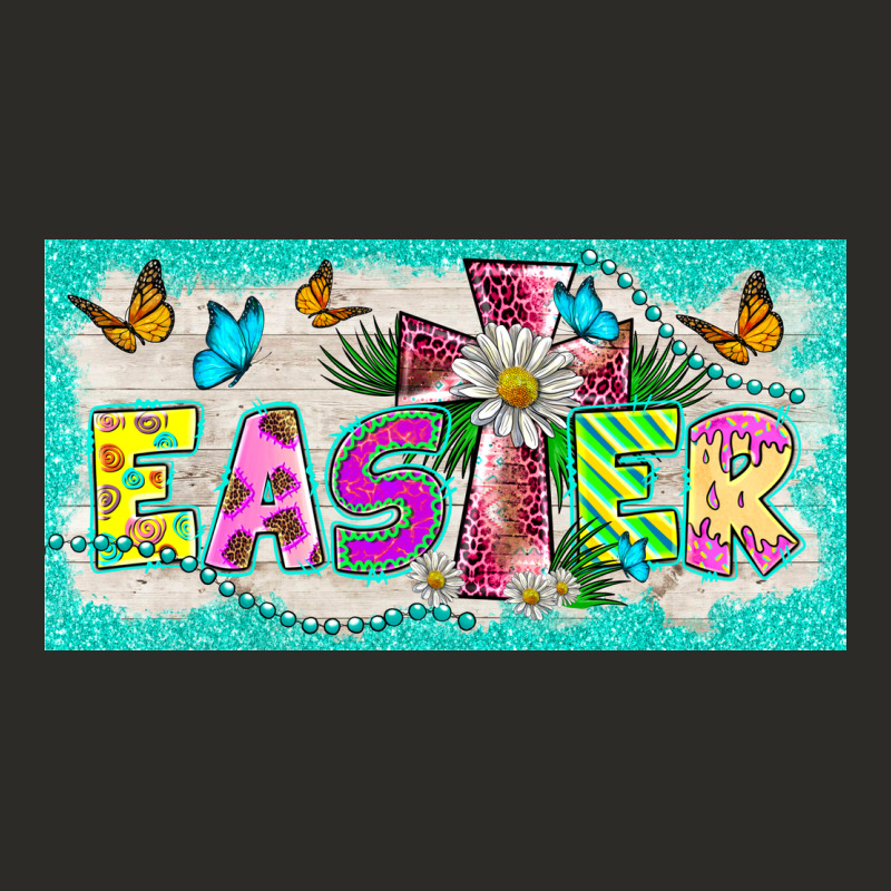 Easter Cross License Plate Template Heavy Core Tee by BarkalooDesign | Teevron