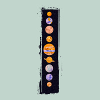 Planets Colour Zipper Hoodie | Teevron