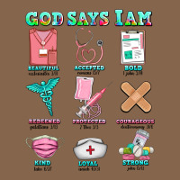 Nurse God Says I Am  Nurse Elements Premium Tee | Teevron