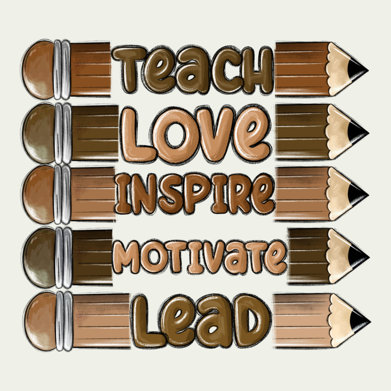 Teach Love Inspire Urban Heavy Tee by MaliasSmallBusiness | Teevron