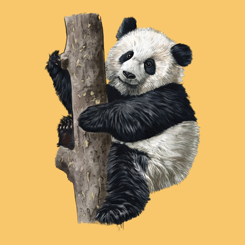 Giant Panda Vintage Hoodie by LillyAllenDesigns | Teevron