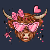Valentines Day Long Haired Cow Heavyweight Sweatshirt | Teevron