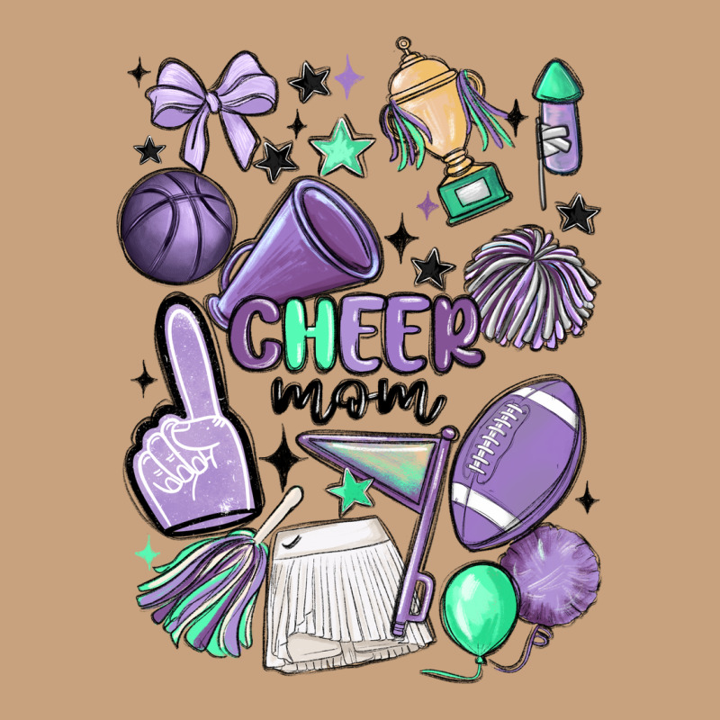 Cheer Mom Vintage Tee by MaliasSmallBusiness | Teevron