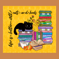 Life Is Better With Cats And Books Heavyweight Hoodie | Teevron