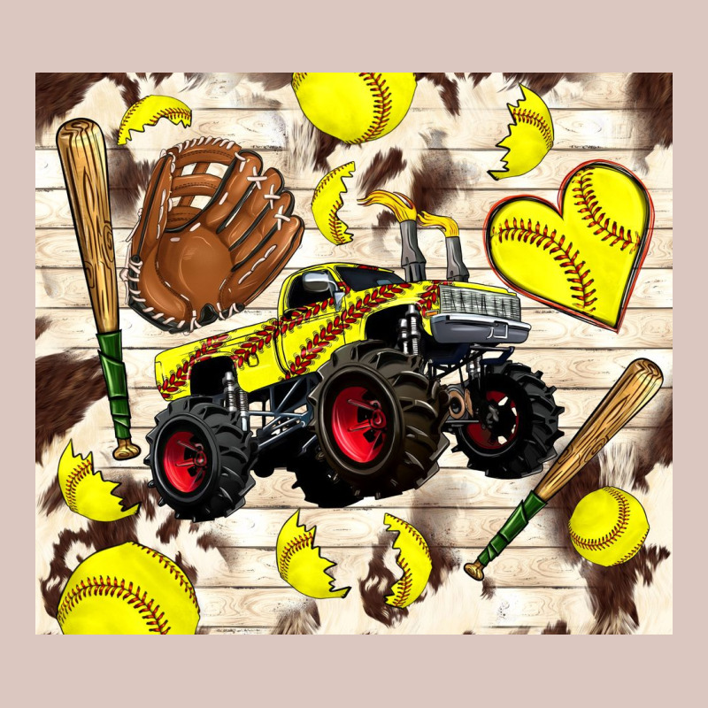 Softball Crusher Premium Hoodie by TumblerDesignByShophia | Teevron