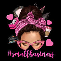 Small Business Messy Bun Heavyweight Sweatshirt | Teevron