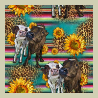 Two Cute Heifers Seamless Pattern Heavy Core Tee | Teevron