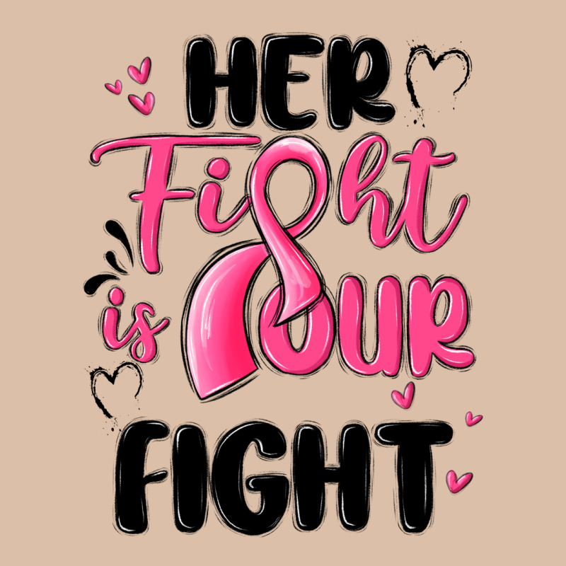 Her Fight Is Our Fight Urban Heavy Tee by MaliasSmallBusiness | Teevron