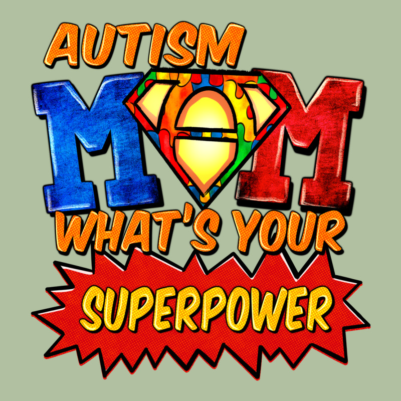 Autism Mom What's Your Superpower Mother's Day Urban Hoodie by FaDigitalArtStudio | Teevron