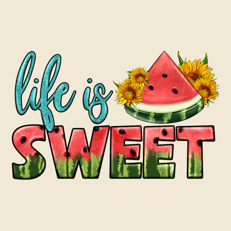 Life Is Sweet Ladies Tee by HRA Design Shop | Teevron