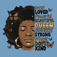 Afro Woman Smart Loved Powerful Urban Heavy Tee | Teevron