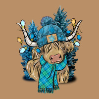 Winter Long Haired Cow Vintage Hoodie | Teevron