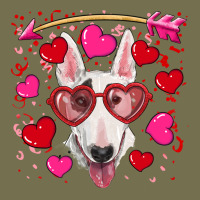 Valentine's Day  Bull Terrier Vintage Hoodie | Teevron
