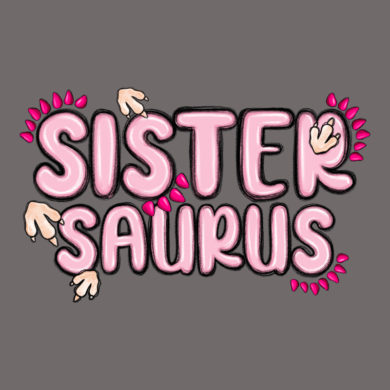 Sister Saurus Urban Heavy Tee by MaliasSmallBusiness | Teevron