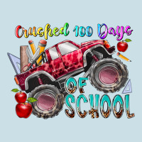 Crushed 100 Days Of School Ladies Tee | Teevron