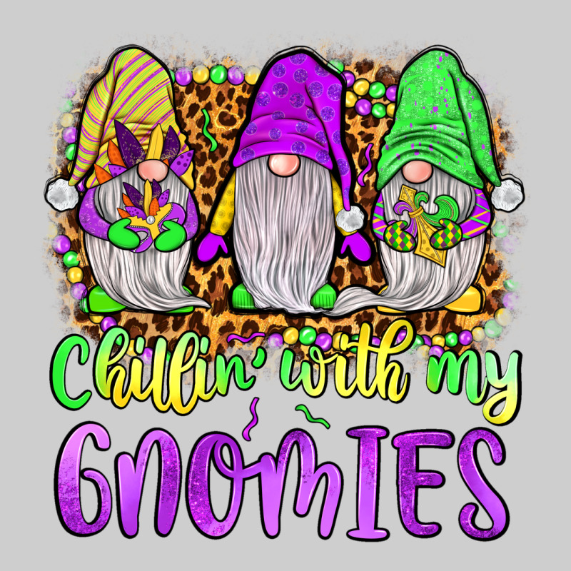 Mardi Gras Chillin' With My Gnomies Premium Tee by JahusDesignShop | Teevron