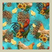 Poultry Animals Seamless Pattern Heavy Core Tee | Teevron