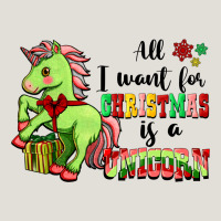 All I Want For Christmas Is A Unicorn Heavy Core Tee | Teevron