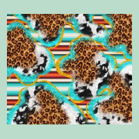 Serape Cowhide And Leopard With Glitter Premium Hoodie | Teevron