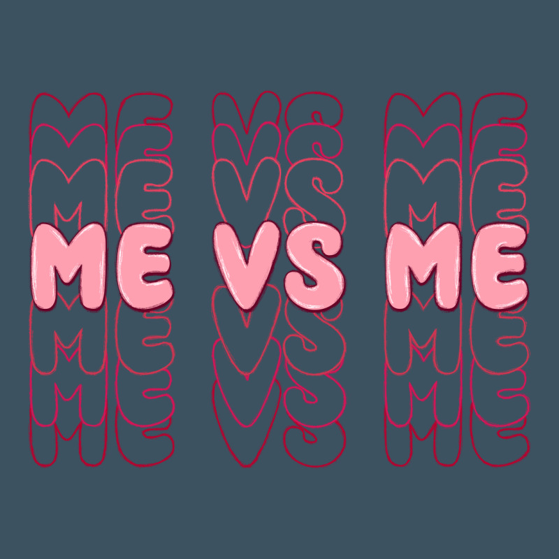 Me Vs Me Urban Heavy Tee by MaliasSmallBusiness | Teevron