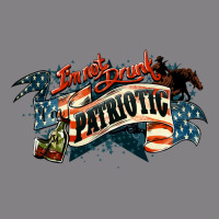 I'm Not Drunk I'm Patriotic Heavyweight Hoodie | Teevron