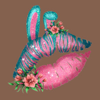 Eared Turquoise Pink Easter Lips Zipper Hoodie | Teevron