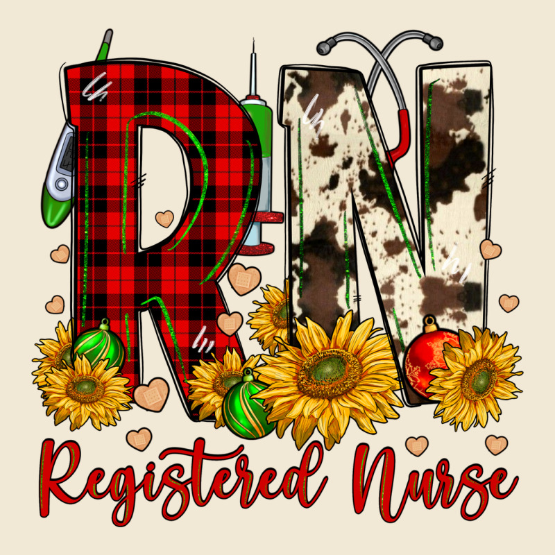 Christmas Rn Registered Nurse Ladies Tee by FaDigitalArtStudio | Teevron