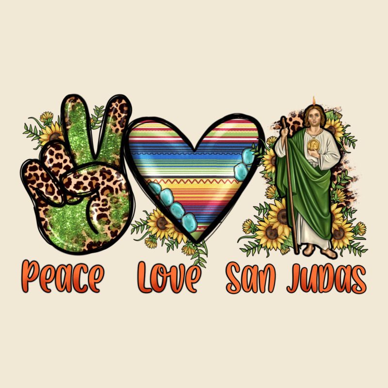Peace Love San Judas Premium Tee by JahusDesignShop | Teevron