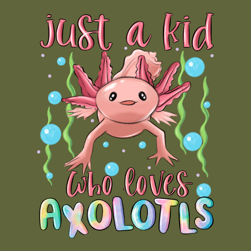 Just A Kid Who Loves Axolotls Classic Tee by MaliasSmallBusiness | Teevron