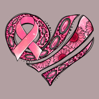 Breast Cancer Awareness Heart Vintage Hoodie | Teevron