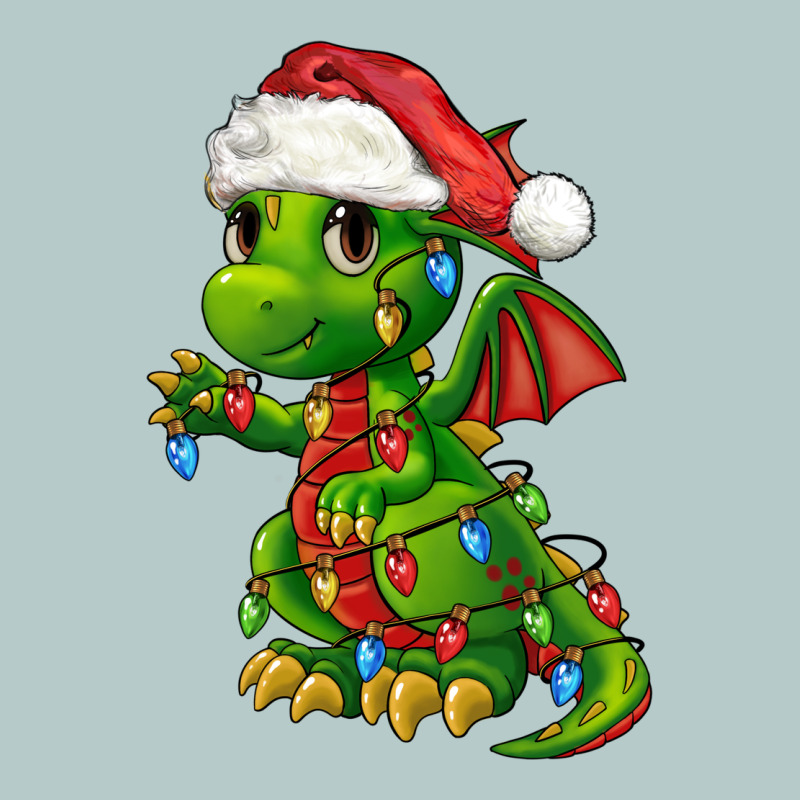 Christmas Cute Dragon Heavy Core Tee by FaDigitalArtStudio | Teevron