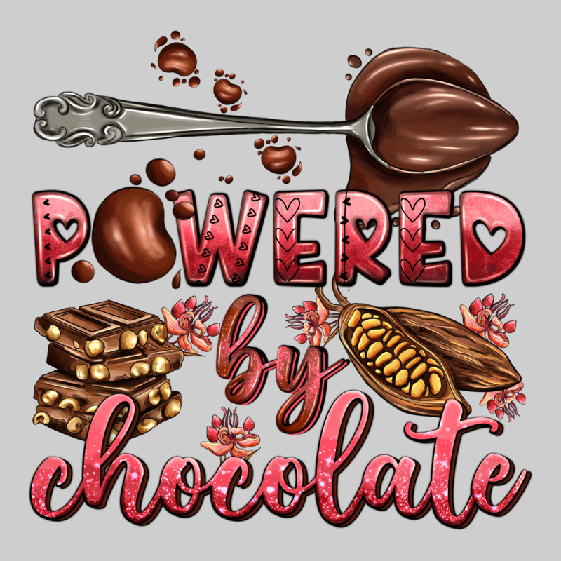 Powered By Chocolate Premium Tee by AdoDesignShop | Teevron
