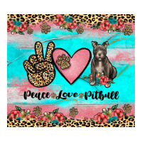 peace love pitbull | Teevron