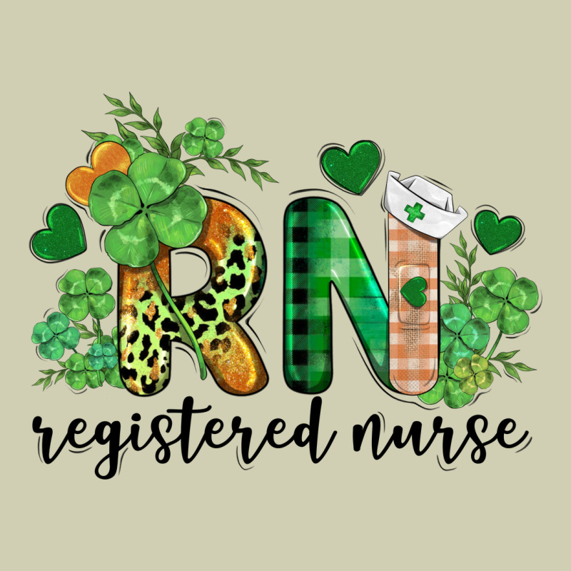 St. Patricks Day Registered Nurse Rn Heavy Core Tee by BarkalooDesign | Teevron