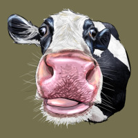 Cute Holstein Face Vintage Hoodie | Teevron