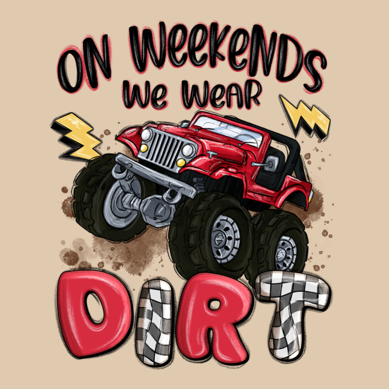 On Weekends We Wear Dirt Heavyweight Sweatshirt by MaliasSmallBusiness | Teevron