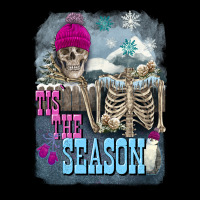 Winter Tis The Season Skeleton Ladies Tee | Teevron