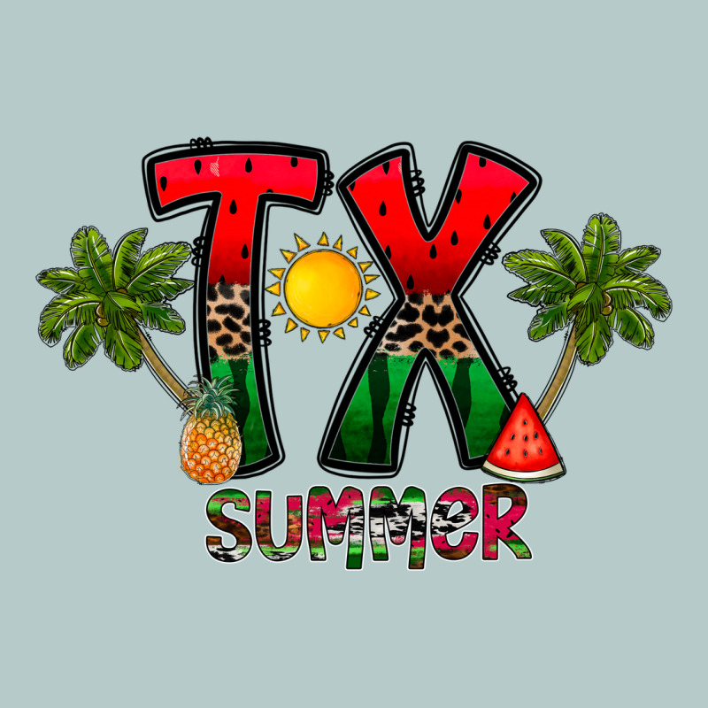 Texas Summer Heavy Core Tee by CowhideDigitalArt | Teevron