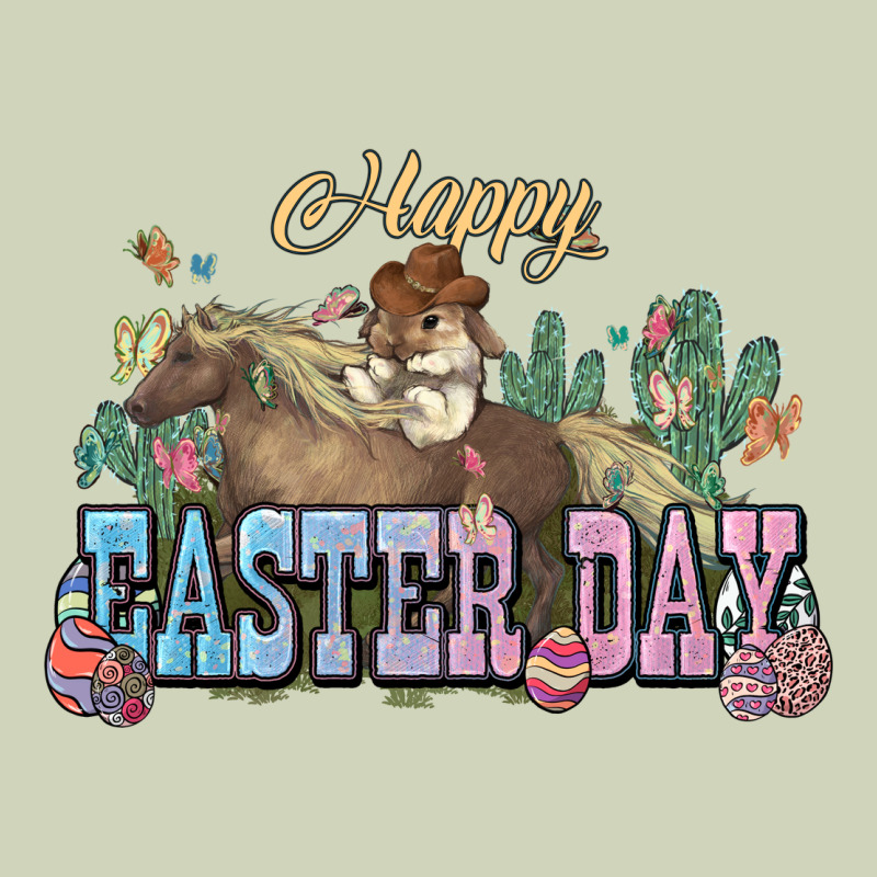 Happy Easter Day Rodeo Heavyweight Hoodie by HowdyJamesFarm | Teevron