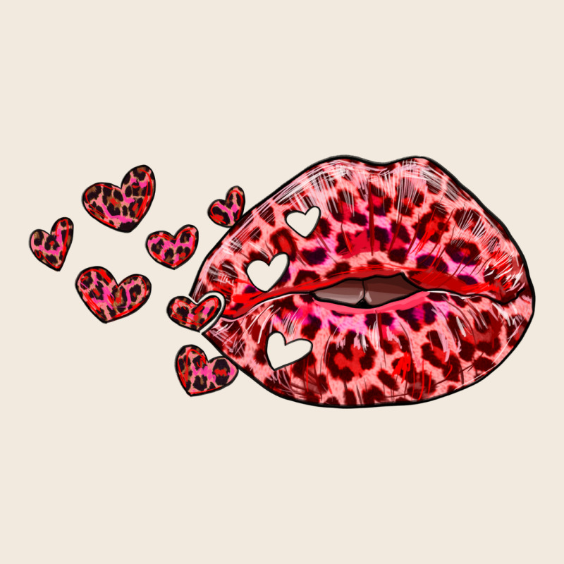 Kiss With Leopard And Hearts Zipper Hoodie by RanaPortraitStore | Teevron