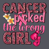 Cancer Picked The Wrong Girl Vintage Hoodie | Teevron