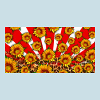 Usa Sunflowers Leopard License Plate Ladies Tee | Teevron