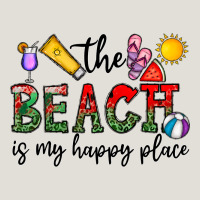 The Beach Is My Happy Place Heavy Core Tee | Teevron