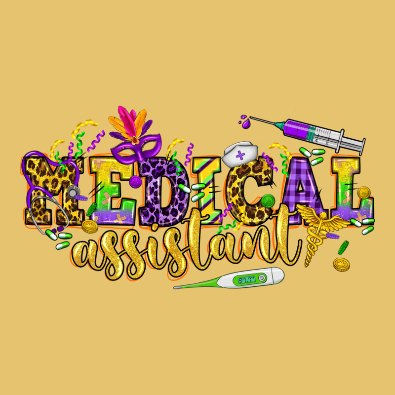 Ma Medical Assistant Mardi Gras Premium Sweatshirt by HowdyJamesFarm | Teevron