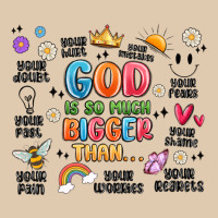 God Is So Much Bigger Than... Heavyweight Sweatshirt | Teevron
