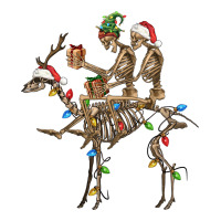 Christmas deer and skeletons | Teevron