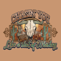 Chasin You Like A Shot Of Whiskey Bull Skull Heavyweight Hoodie | Teevron